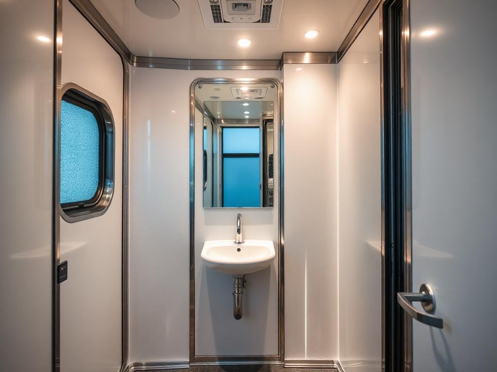 Luxury Restroom Trailers in Belmont, MI